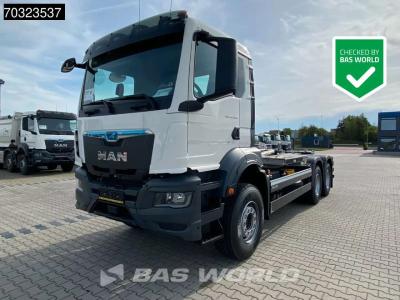 Man TGS 26.480 TGS 6X4 NEW! HYVA 20-57S container system Big-Axle Automatic Euro 6 in vendita da BAS World B.V.