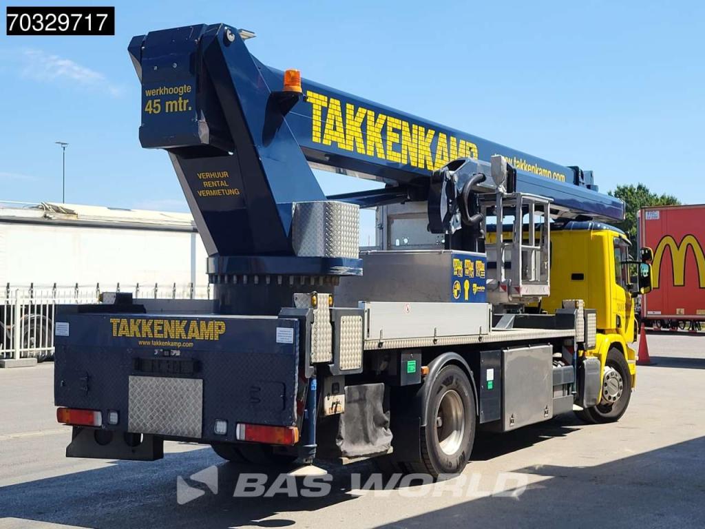 Scania P280 P 4X2 45 meter Wumag-Palfinger WT450 Hubarbeitsbühne Automatic Euro 5 Foto 16