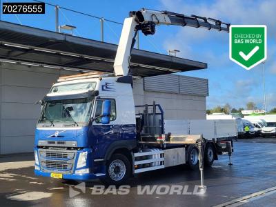 Volvo FM 500 FM 6X2 NL-Truck HMF 3220-K7 Kran Crane Winch Lift+Steering-Axle Euro 6 in vendita da BAS World B.V.