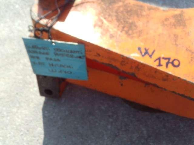 Supporto ponte posteriore per Fiat Hitachi W170 Foto 4
