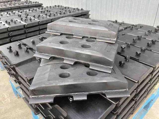 Carro completo per Demag Rubber Asphalt Pads Foto 2