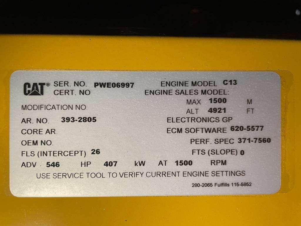 Caterpillar DE450E0 - C13 - 450 kVA Generator - DPX-18024 Foto 17