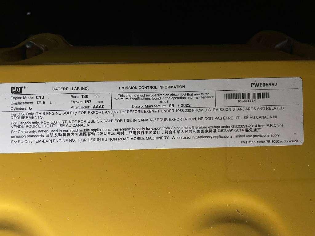 Caterpillar DE450E0 - C13 - 450 kVA Generator - DPX-18024 Foto 18
