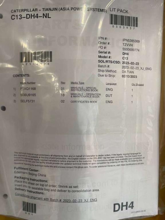 Caterpillar DE450E0 - C13 - 450 kVA Generator - DPX-18024 Foto 24