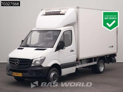 Mercedes-Benz Sprinter 516 CDI Laadklep Zijdeur Koelwagen Thermo King V-300 MAX 230v Stekker Dubbellucht Airco Cr in vendita da BAS World B.V.