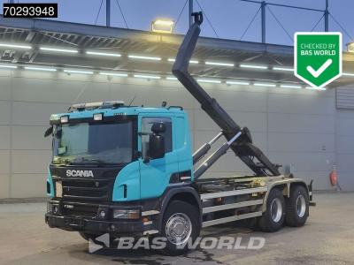 Scania P360 6X4 VDL 20t Hooklift Steelsuspension Big-Axle Euro 5 in vendita da BAS World B.V.