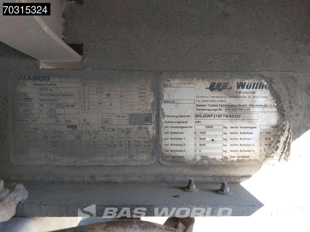 Wullhorst ZA18 2 axles Tail gate Foto 29