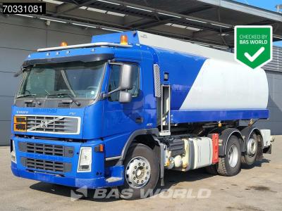 Volvo FM 400 6X2 Stokota Fuel tanker 18.500 liter 4 compartments Lift+steering axle VEB Euro 4 in vendita da BAS World B.V.