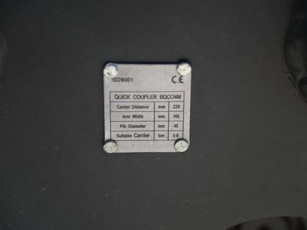 Other manufacturers BQC04M UNI45 for 6-11 ton excavators Foto 7