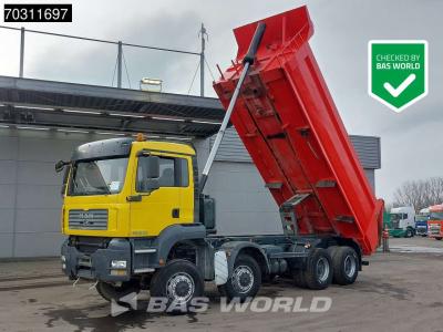 Man TGA 41.440 TGA 8X8 8x8 18m3 Meiller tipper Full Steel Suspension Big-Axle Euro 4 in vendita da BAS World B.V.