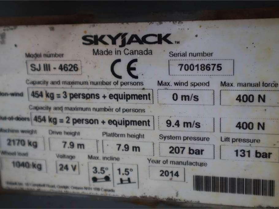 SkyJack SJ4626 Electric Foto 7