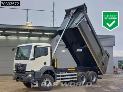 Man TGS 33.480 6X4 NEW! 20m3 Tipper Steelsuspension Big-Axle Automatic Euro 6 in vendita da BAS World B.V.