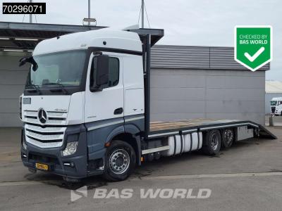 Mercedes-Benz Actros 2543 Actros 6X2 NL-Truck Machine transporter oprijwagen Retarder Lift-Axle ACC Euro 6 in vendita da BAS World B.V.