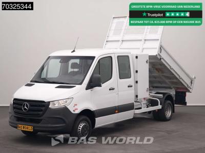 Mercedes-Benz Sprinter 514 CDI Dubbel Cabine Kipper 3,5t Trekhaak Airco Cruise Euro6 Tipper Benne Kieper Airco Tr in vendita da BAS World B.V.