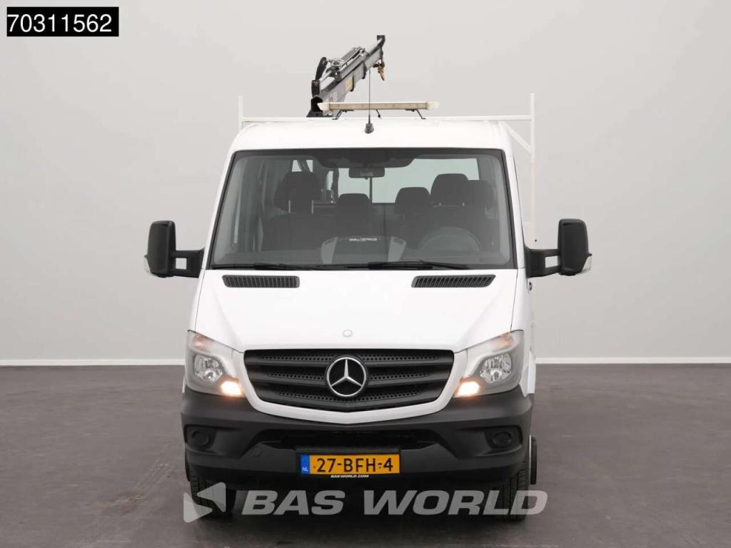 Mercedes-Benz Sprinter 513 CDI Automaat Kraanwagen HIAB 017T Dubbellucht Trekhaak Airco Euro6 Kraan Crane Kranwag Foto 9