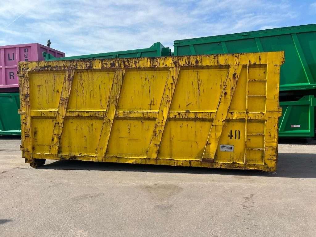 CONTAINER SCARRABILE USATO A CIELO APERTO Foto 4