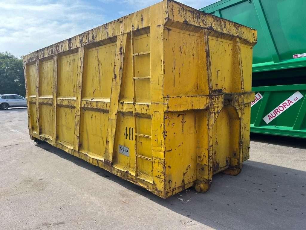 CONTAINER SCARRABILE USATO A CIELO APERTO Foto 5