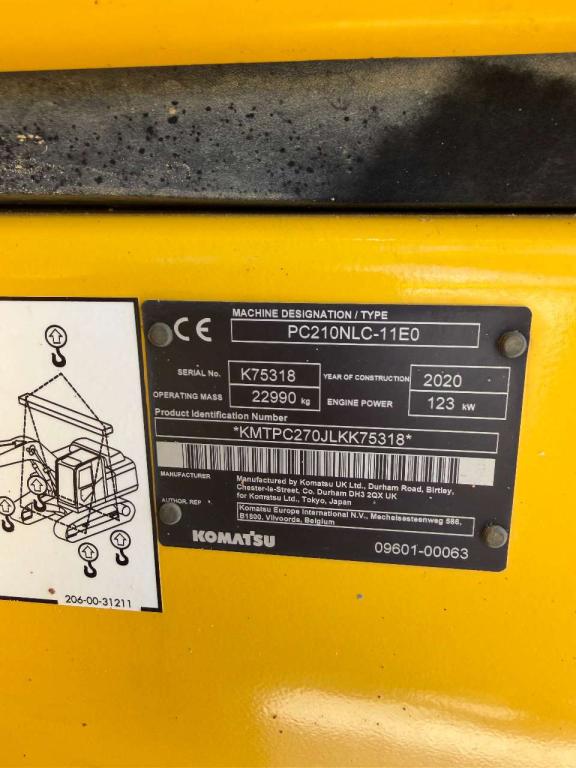 Komatsu PC210-11E0 Foto 20