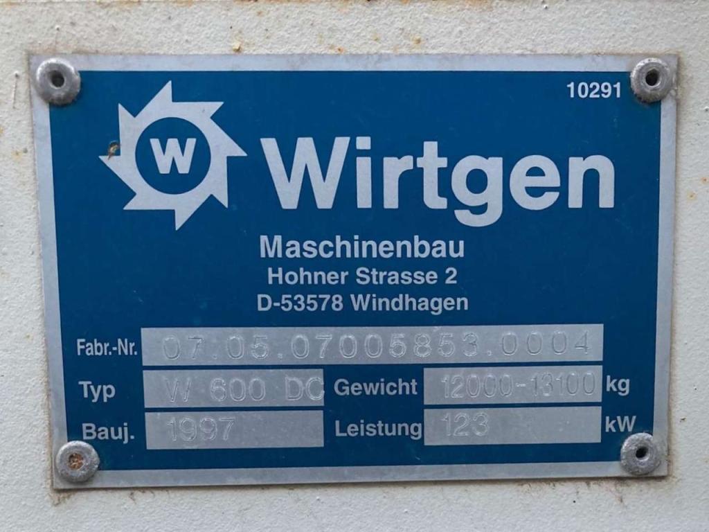 Wirtgen W600DC Foto 9