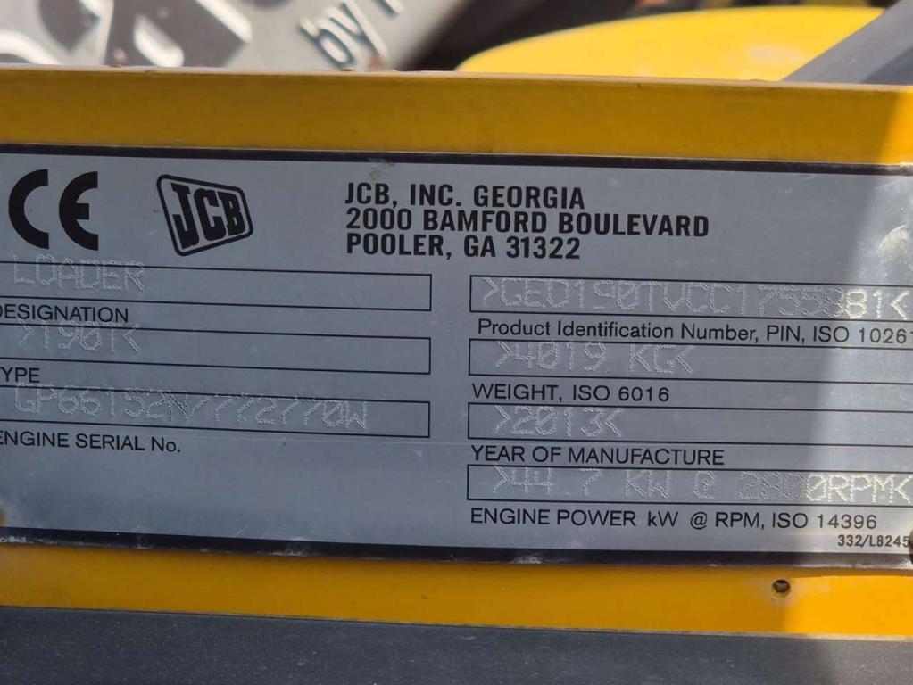 JCB 190T Foto 6