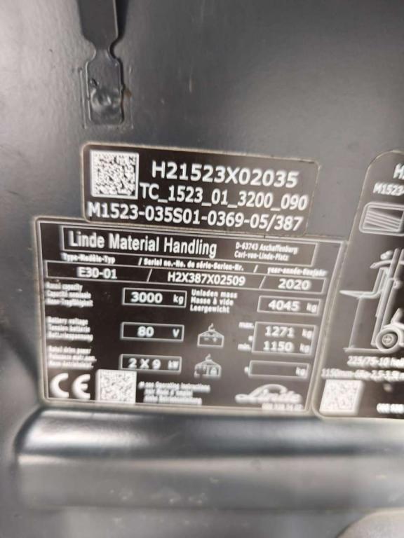 Linde E30-01 Foto 7