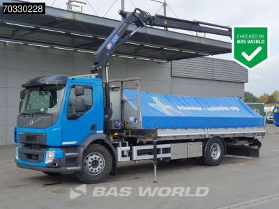 Volvo FL 280 4X2 18tons truck HMF 1120K-RC Crane Kran Full Air Manual Euro 6 in vendita da BAS World B.V.