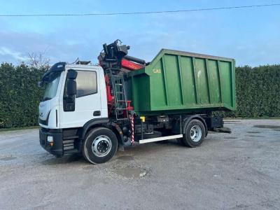 Iveco EUROCARGO 160E25K SCARRABILE CON GRU in vendita da Aurora Srl