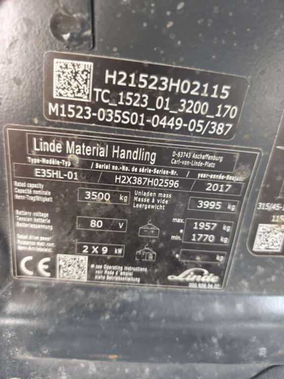 Linde E35HL-01 Foto 7