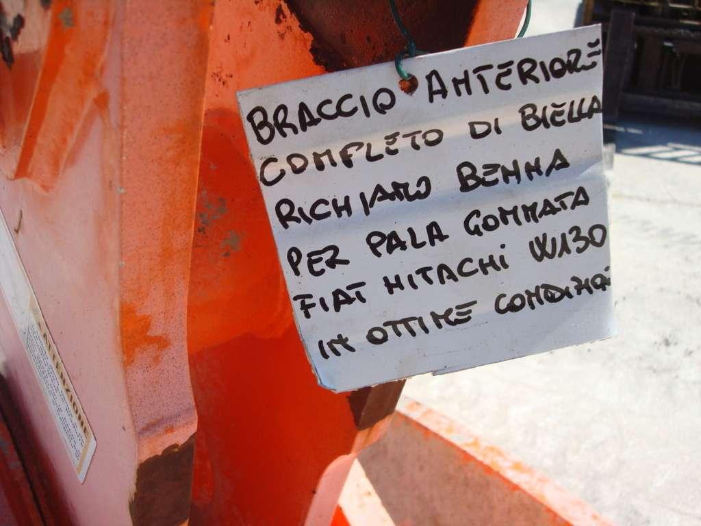 Braccio per pala per Fiat Hitachi W130 Foto 5