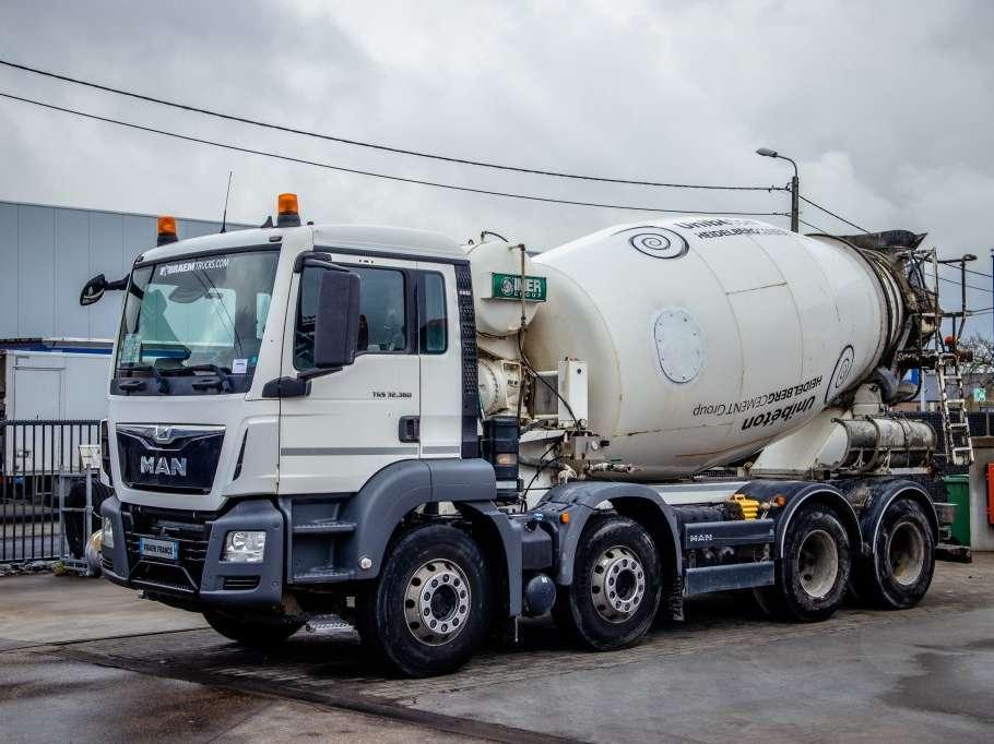 Man TGS 32.360 BB+MIXER 9M³ Foto 1