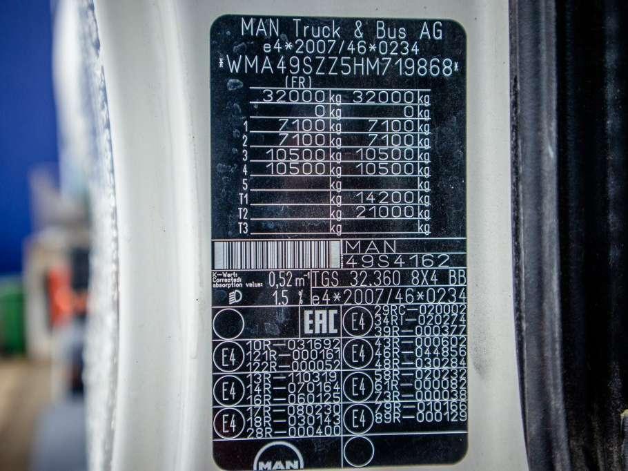 Man TGS 32.360 BB+MIXER 9M³ Foto 14