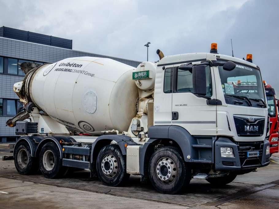 Man TGS 32.360 BB+MIXER 9M³ Foto 2
