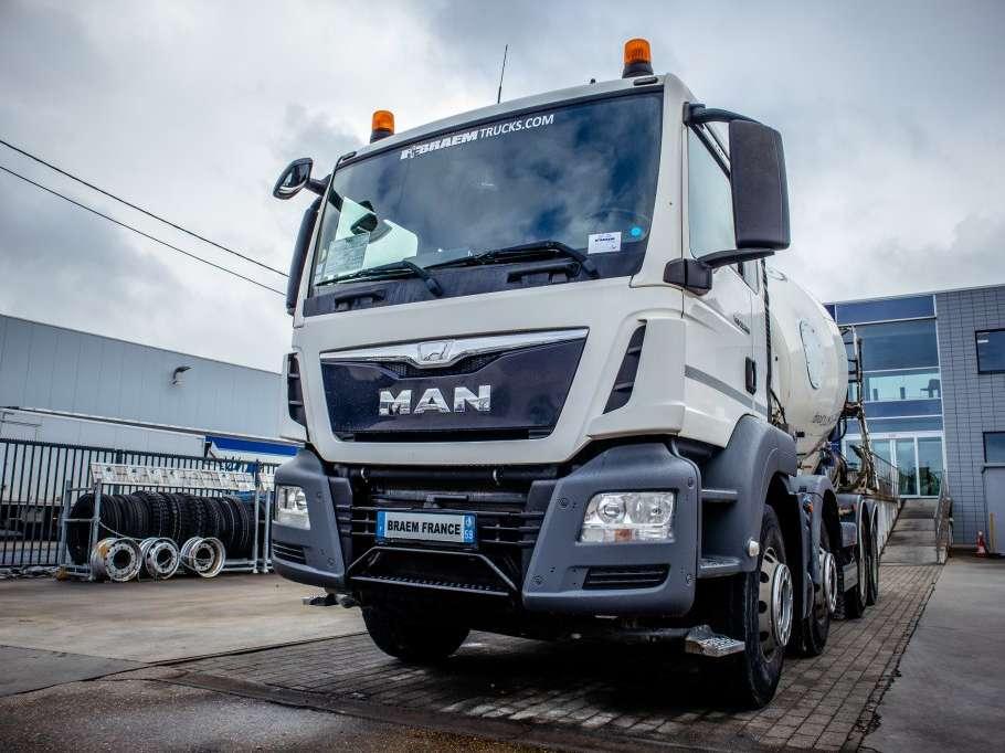 Man TGS 32.360 BB+MIXER 9M³ Foto 3