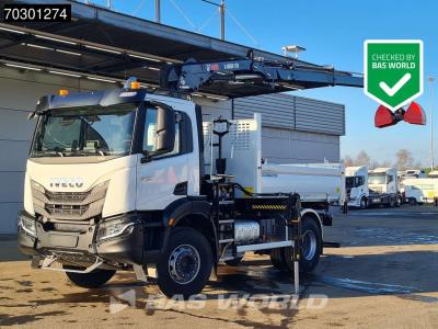 Iveco X-Way 400 4X2 New! HIAB X-Hiduo 138B S-3 Crane 5m3 Promat Tipper Automatic Euro 6 in vendita da BAS World B.V.