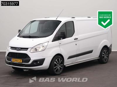 Ford Transit Custom 105pk L2H1 Trekhaak Navi Airco Cruise Camera Parkeersensoren LM Velgen APK 03-2027 E in vendita da BAS World B.V.