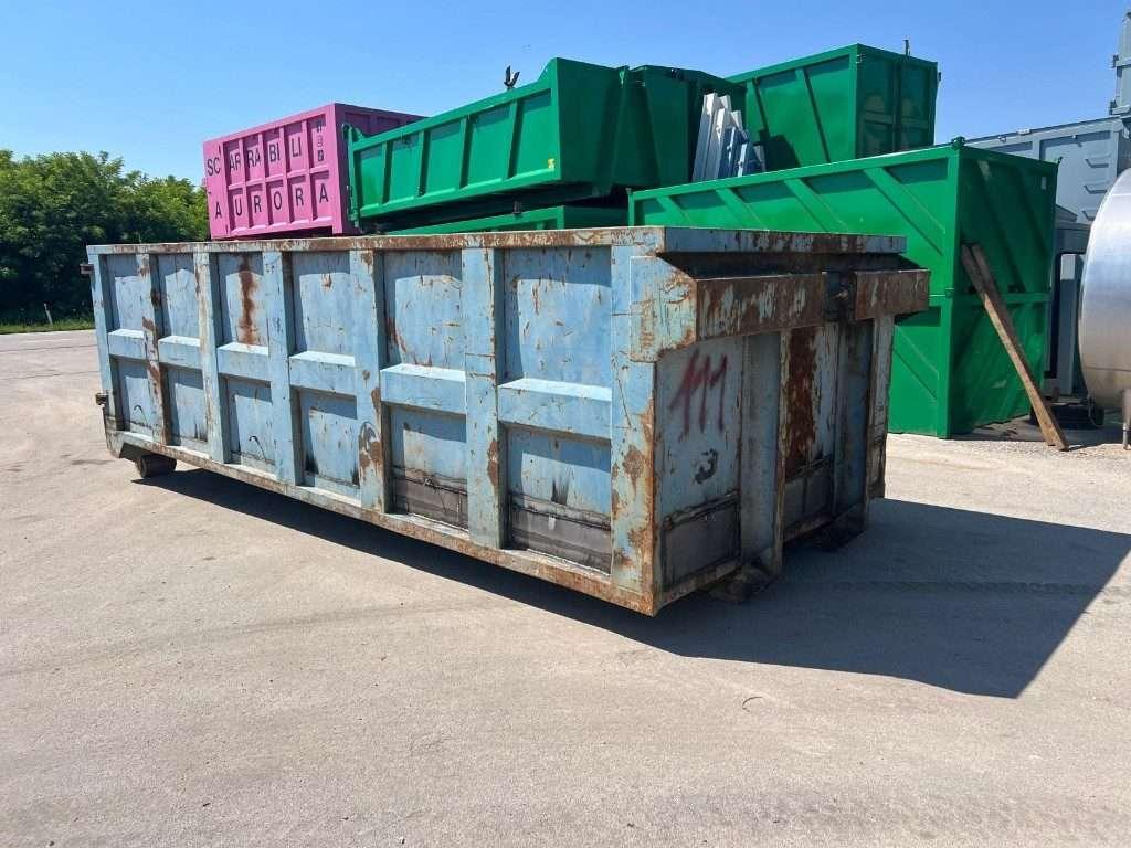CONTAINER SCARRABILE USATO A CIELO APERTO Foto 4