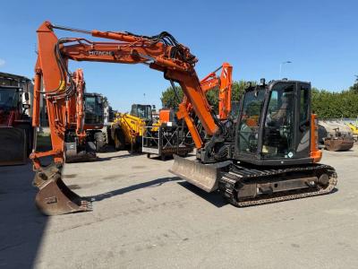 Hitachi zx85usb-6 triplice in vendita da Agri Trading Srl