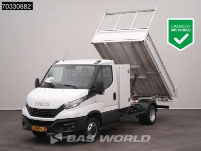 Iveco Daily 35C16 3.0L Kipper met Kist Dubbellucht 3,5t Trekhaak Airco Cruise Euro6 Tipper Benne Kieper A in vendita da BAS World B.V.