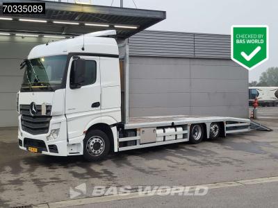 Mercedes-Benz Actros 2642 6X2 Machine transporter Hydraulic ramps Automatic Euro 6 in vendita da BAS World B.V.