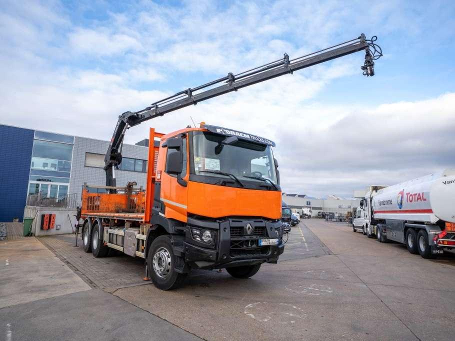 Renault C 430 DXI-6X4+ HIAB 18T/m / 3 EXT Foto 2