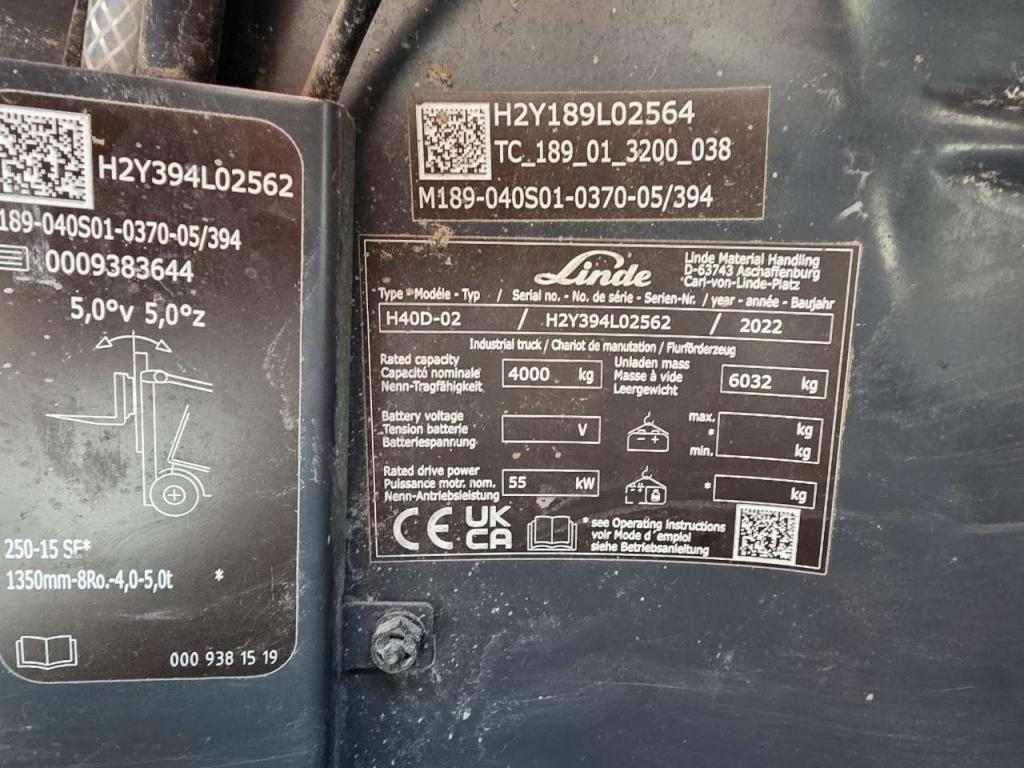 Linde H40D-02 Foto 5