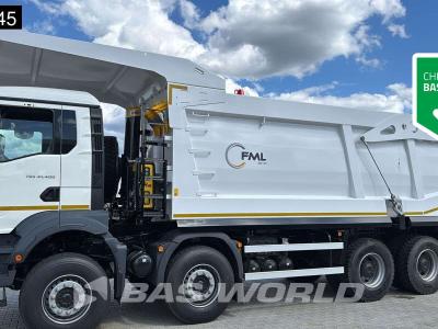 Man TGS 41.400 8X4 23m3 Wielton Mining tipper Manual Steel suspension EURO 2 in vendita da BAS World B.V.