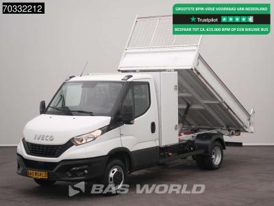 Iveco Daily 35C16 3.0L Kipper met Kist Dubbellucht 3,5t Trekhaak Airco Cruise Euro6 Tipper Benne Kieper A in vendita da BAS World B.V.