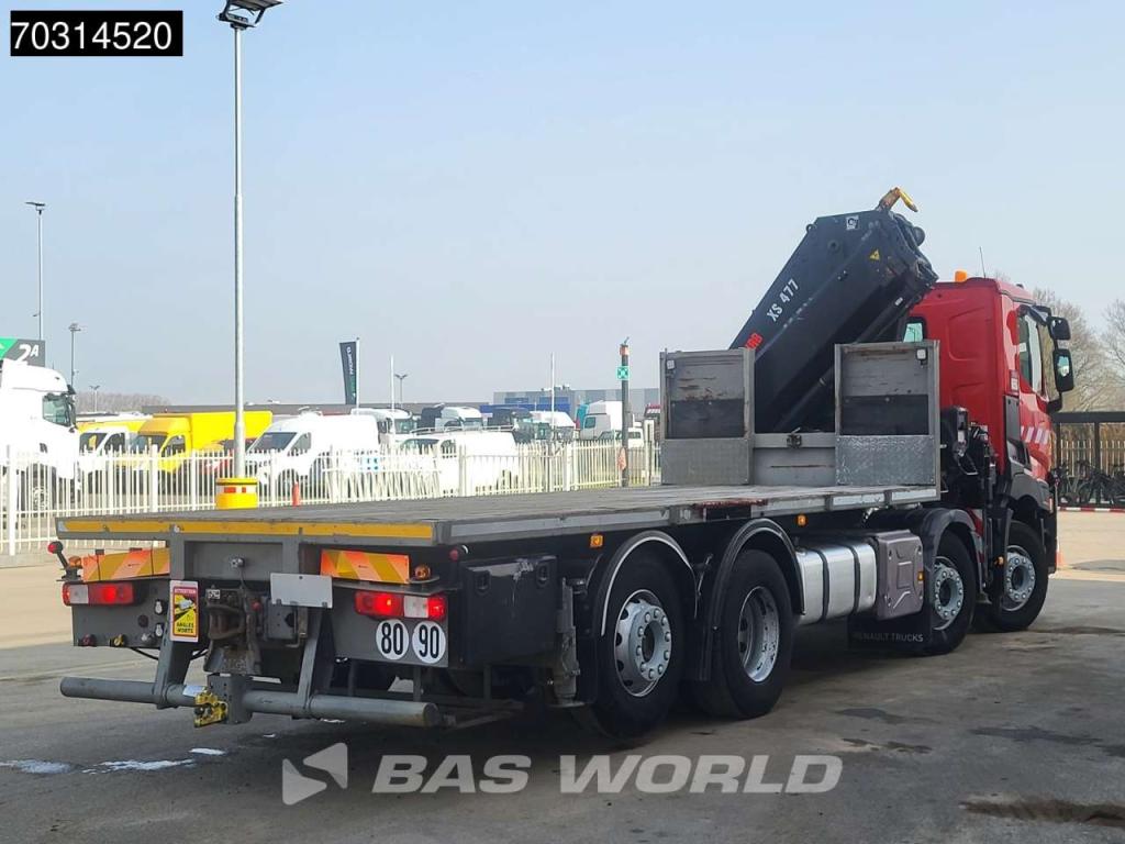 Renault C 460 8X2 HIAB 477EP-2 HIPRO Crane Kran Lift+steering axle Euro 6 Foto 11