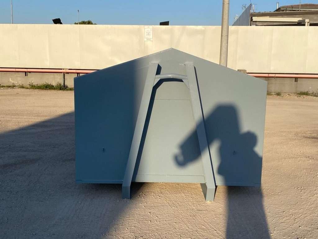 CONTAINER SCARRABILE NUOVO PER INERTI CON FONDO IN Foto 3
