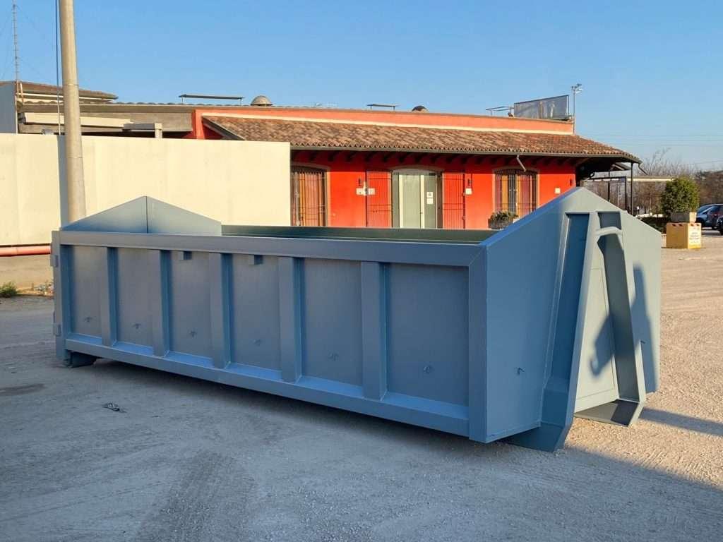 CONTAINER SCARRABILE NUOVO PER INERTI CON FONDO IN Foto 7