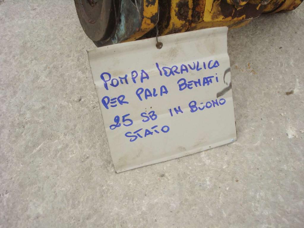 Pompa idraulica per Benati 25SB Foto 5