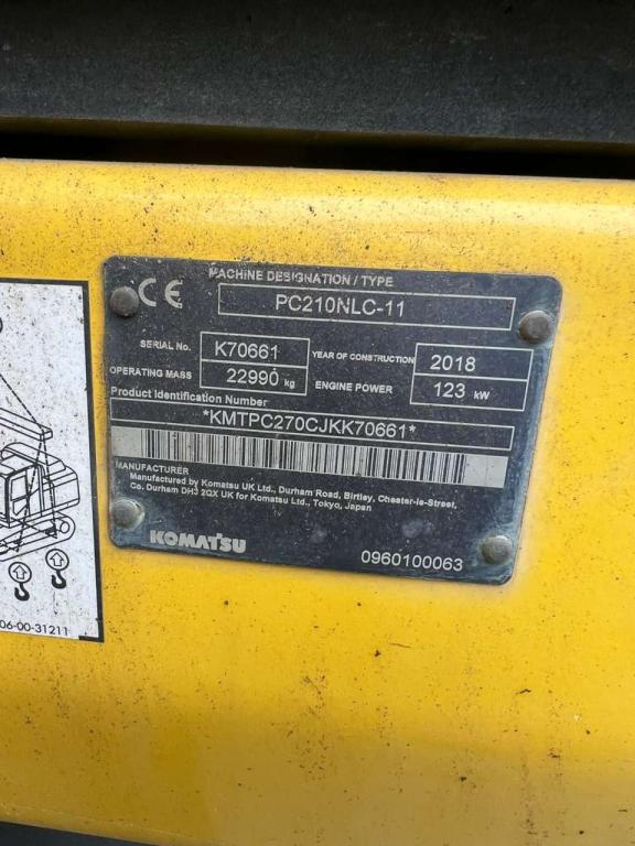 Komatsu PC210NLC-11 Foto 2