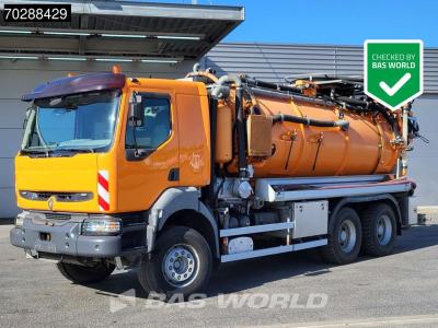 Renault Kerax 400 6X4 13m3 Wolftechnik Saugbagger Manual Big-Axle Euro 3 in vendita da BAS World B.V.