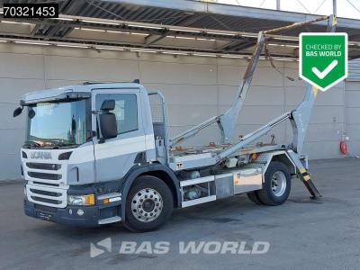 Scania P280 P 4X2 14 tons skiploader Steelsuspension Automatic Euro 6 in vendita da BAS World B.V.